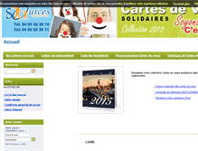 Tablet Screenshot of les-sources-solidaires.fr